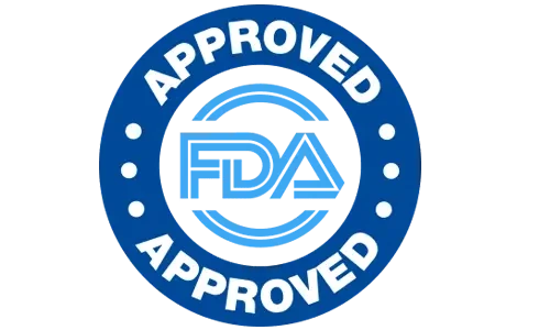 Manufactured in an FDA-registered facility