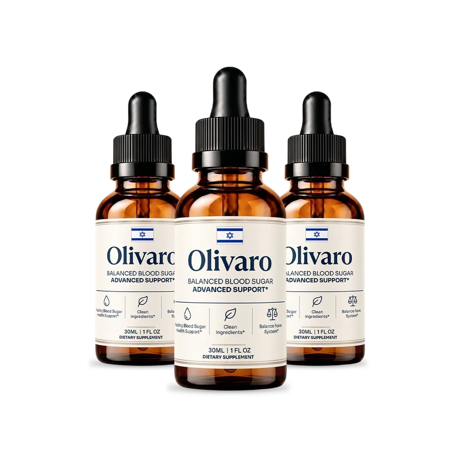 Olivaro Balanced Blood Sugar Advanced Support — 3 bottle bundle